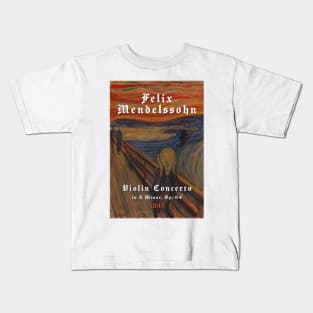 Mendelssohn - Violin Concerto Kids T-Shirt